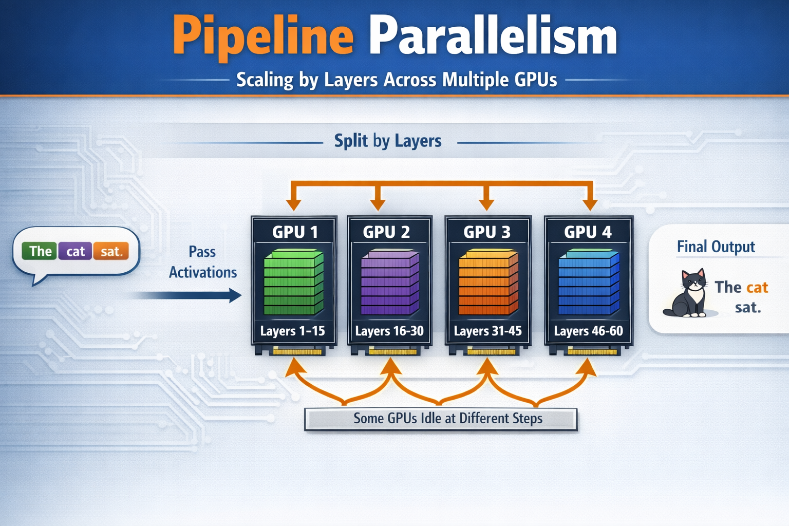 Pipeline Parallelism diagram