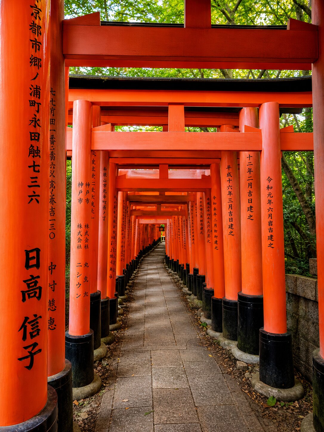 Torii gates at Fushimi Inari Taisha